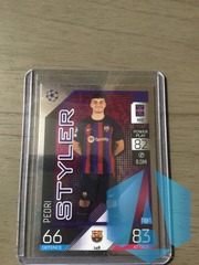 2022-23 Topps Match Attax UEFA #148 Pedri Styler FC Barcelona